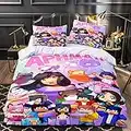 PTNQAZ Hot APHMAU Bettwäsche-Sets Einzel-, Doppel-, King-Size-Bettwäsche-Set Kinder-Schlafzimmer Bettbezug Bettwäsche (Einzelbett, 1)