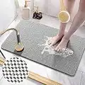 Loofah Mats for Shower, Non Slip | Anti Mold | Quick Drying | Soft on Your Feet | Soft Textured Shower Mat Bath Mat Bathtub Mat Massage Mat Loofah Mat for Bathroom,Shower Tub or Wet Areas