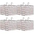 Deco Express Grand Sac de Rangement Jumbo Bag Rangement Vêtements Déménagement - Multipack (Lot de 8)