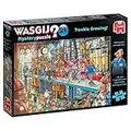 Jumbo Spiele- Jumbo Wasgij Mystery 21 Trouble Brewing-1000 Adultos-Español-Puzzle 1000 Piezas, Multicolor (Jumbodiset 25006)