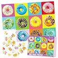 fishwisdom 100 Piece Donuts Jigsaw Puzzle for Kids Teens Age 4-8 Gift Family Time (Donuts)