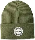 Carhartt Men's Knit Cuffed Craftsman Patch Beanie, Basil, OFA, Basil, One Size