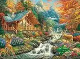 Buffalo Games - Alpine Serenity - 1000 Piece Jigsaw Puzzle with Hidden Images