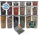 uandu 18er Vorratsdosen mit Deckel Luftdicht Set, Aufbewahrungsbox mit Deckel Küche Aufbewahrung & Organisation, BPA frei Kunststoff, Küchen Organizer, Vorratsbehälter, Küchenzubehör, Vorratsdose