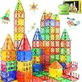 Compatible Magnet Toys for 3 Year Old Boys and Girls Magnetic Blocks Building Tiles STEM Learning Toys Montessori Toys for Toddlers Kids - 52pcs Starter Set