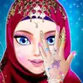 Hijab Fashion Doll Makeover And Hand Art - Hijab Girl Makeup And Dress up Salon