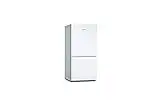 Bosch Serie 4 KGN36VWED, Fifrorífico combinado de libre instalación, E, 186 x 60, 237L, VitaFresh, noFrost, Blanco