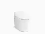 KOHLER 77795-0 Eir Comfort Height One-Piece Intelligent Toilet, Elongated Seat and Dual-Flush, White