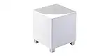 REL Acoustics T/Zero MKIII Subwoofer, 6.5 Inch Down-Firing Driver, High Gloss White.