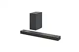 LG S75Q 3.1.2ch Sound bar with Dolby Atmos DTS:X, High-Res Audio, Synergy with LG TV, Meridian, HDMI eARC, 4K Pass Thru with Dolby Vision , Black