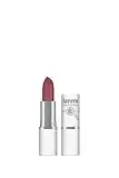 lavera Velvet Matt Lipstick - Pink Coral 05 - Cosmética natural - Uso cómodo, sin secado de los labios - Sin gluten - Largo glasting - Mantequilla de flor orgánica y aceite de girasol orgánico - 4,5g