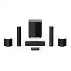 Enclave CineHome II - 5.1 Wireless Plug and Play Home Theater Surround Sound System - Dolby, DTS WiSA Certified - Includes 5 Custom Designed Wireless Speakers, 8-inch Subwoofer & CineHub Transmitter