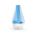 Pure Enrichment MistAire Studio Ultrasonic Cool Mist Humidifier for Small Rooms - Portable Humidifying Unit Ideal for Office with High and Low Mist Settings, Optional Night Light and Auto Shut-Off