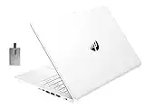 HP 2021 Stream 14" HD Laptop, Intel Celeron N4020 Processor, 4GB RAM, 64GB eMMC, HD Audio, HD Webcam, Intel UHD Graphics 600, 1 Year Office, HDMI, Win 10 S, White, 128GB SnowBell USB Card