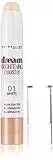 Maybelline New York Dream Brightening Concealer Correttore per Occhiaia Illuminante in Stick, 1 White