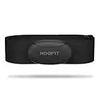 moofit HR8 Heart Rate Monitor Chest Strap, Low Energy Real-Time Heart Rate Data Bluetooth 5.0/ANT+, Longer Communication Range, IP67 Waterproof, Compatible with iOS/Android Apps, Gym Equipment,Black