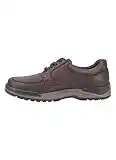 Mephisto Charles Grizzly 151 Dark Brown - Zapatos con Cordones de Cuero Hombre, Color marrón, Talla 42.5