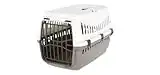 KERBL Box de Transport Expédition pour Chiens 45 X 30 X 30 cm Crème/Taupe