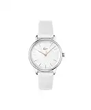 Lacoste Reloj Analógico de Cuarzo para mujer con correa hecha de cáscara de manzana Blanco - 2001208