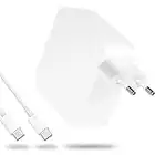 Adattatore di alimentazione per caricabatterie USB C 61W/65W per Mac Pro 13, 15 pollici, nuovo Mac Air 13 pollici 2020/2019/2018, Mac 12 pollici, alimentatore per iPad Pro 12,9/11 pollici, tipo C