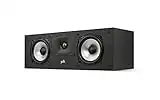 POLK AUDIO Monitor XT30 High-Resolution Center Channel Speaker, Hi-Res Certified Performance, Dolby Atmos Certified & DTS:X Compatible, Black