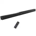SYLVOX 38'' SoundBar for Outdoor Smart TV, 2.0ch Wireless Audio IP65 Waterproof Speaker, Wireless/Wired /Optical/RCA/USB Connection, Suitable for Indoor and Outdoor use (ELF S2 Series)(OTA1ELFS2)