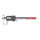 Starrett Stainless Steel Electronic Slide Caliper - 0-6" Range, 0005" Resolution, LCD Display, Fine Adjustment Thumb Wheel, in/mm Conversion - EC799A-6/150