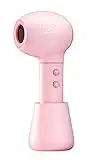 UpPro Gentle Cordless Low Heat/Speed Baby Hair Dryer for Infant, Mini Hair Dryer for Toddler, Baby Butt Blow Dryer for Diaper Rash Prevention, Suits Thin Hair Better(0-3Y Pink)
