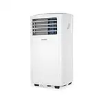 Comfee Climatiseur Mobile Portable 8000 BTU/h 2,3kW, Climatisation mobile 3-EN-1, Fonction Follow me, Minuterie, Pour salon et appartement de 29㎡/78m³, MPPH-08CRN7, EER A, R290