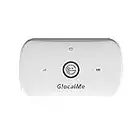 GlocalMe Neos mobile WiFi Router, 4G LTE, 2200mAh battery, connection for 16 devices, compatible with all local European and Asian SIM cards, mobile WiFi hotspot (white)