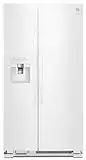 Kenmore 36" Side-by-Side Refrigerator and Freezer with 25 Cubic Ft. Total Capacity, White