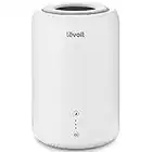 LEVOIT Humidifiers for Home Bedroom, Top-Fill Cool Mist Essential Oil Diffuser Air Humidifier for Baby Room, Plants, Quiet Sleep Mode, Auto-Off, Easy Clean, BPA Free, 1.8L Up to 20 Hours, 24㎡