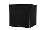 POLK AUDIO Polk PSW10e Active Subwoofer, 10 Inch Powered Subwoofer, Power Port Technology, Up to 100 Watts, Big Bass in Compact Design, Easy Setup with Home Theater Systems - Black