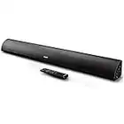 MAJORITY Snowdon II Sound bar for TV | 120 WATTS with 2.1 Channel Sound | Soundbar with Subwoofer Built-in and Remote Control | Multi-Connection