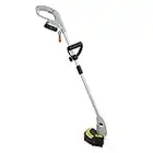 VonHaus Cordless Grass Trimmer – 12V MAX 2.0 Lithium-Ion Battery – 21cm Cutting Path, Safety Trigger, Ergonomic Handle, Lightweight, Quick Charging – Part of the F-Series Range