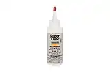 Super Lube 51004 Synthetic Oil with PTFE, High Viscosity, 4 oz Bottle,Translucent White(Packaging May Vary)