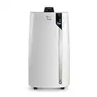 DeLonghi Pinguino PAC EX130 CST Climatiseur Mobile WiFi avec Fonction de déshumidification, Version Pro jusqu'à 120 m³ Blanc