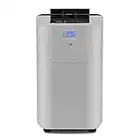 Whynter 12,000 (7,000 BTU SACC) Elite Dual Hose Portable Air Conditioner Dehumidifier, Fan and Storage Bag, up to 400 sq ft, Grey