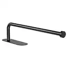 Paper Towel Holder, Self Adhesive or Screw Mounting, Black Paper Towel Holder Wall Mount, SUS304 Stainless Steel Paper Towel Holder Under Cabinet for Kitchen, Counter, Cabinet, Bathroom (Black, 1)