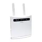 STRONG 4G LTE Routeur WiFi 300, Connexion 4G 150Mbit/s, 4 ports Ethernet LAN, Wi-Fi 300 Mbit/s en 2,4 GHz, 2 antennes extérieures détachables avec connecteur SMA, 2 adaptateurs carte SIM