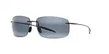 MAUI JIM Occhiali da sole BREAKWALL 422-02 Nero Lucido 63MM