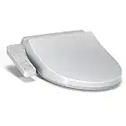 TOTO WASHLET A2 Electronic Bidet Toilet Seat with Heated Seat and SoftClose Lid, Elongated, Cotton White - SW3004#01