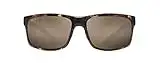 Maui Jim POKOWAI Arch Gafas, Olive Tortoise, 58/17/139 Unisex Adultos