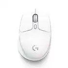 Logitech G G705 Souris Gamer Sans Fil, Éclairage RVB LIGHTSYNC Personnalisable, LIGHTSPEED Sans Fil, Connectivité Bluetooth, Légère, PC/Mac/Ordinateur Portable - Blanc