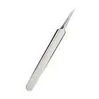 Professional Comedones Extractors Stainless Steel Ingrown Hair Tweezers Blackhead Remover Splinter Sharp Tip Tweezers for Acne