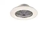 Ventilatore da Soffitto Innovativo UE 5 ANNI GARANZIA Plafoniera Moderna Illuminazione LED Luce Dimmerabile effetto cielo stellato Vortice 3 Intensità Silenzioso Timer Istruzioni Italiano Ø 50 cm