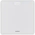 Homebuds Digital Body Weight Bathroom Scales, Weighing Professional Since 2001, Crystal Clear LED and Step-on, Batteries Included, 28st/400lb/180kg, Silver