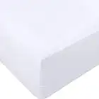 Utopia Bedding Fitted Sheet - Soft Brushed Microfiber - Deep Pockets, Shrinkage and Fade Resistant - Easy Care - 1 Fitted Sheet Only (Queen, White)