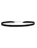 Thomas Sabo Damen Kette Choker Samt Schwarz 925 Sterling Silber KE1728-331-11-L36v