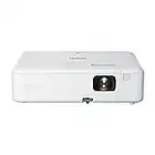 Epson EpiqVision Flex CO-W01 Portable Projector, 3-Chip 3LCD, Widescreen, 3,000 Lumens Colour/White Brightness, 5W Built-in Speaker, 300-Inch Home Entertainment and Work, Streaming Ready
